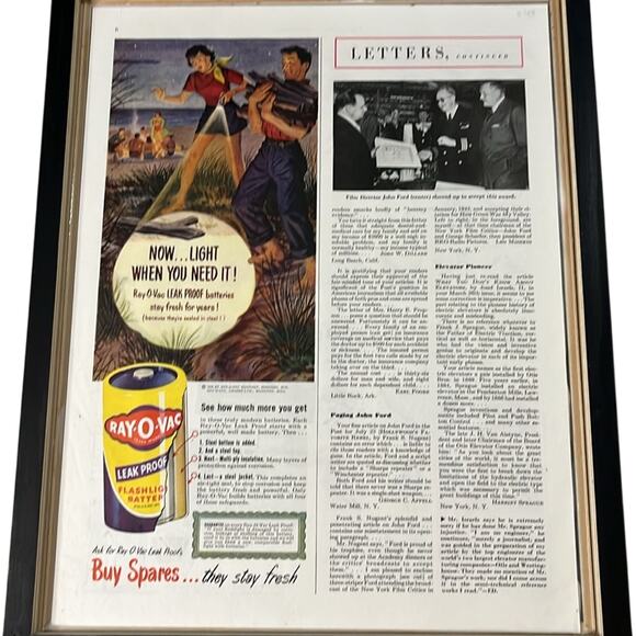 Vintage 1950? Saturday Evening Post Ethyl Gasoline Bird Stamp Advertisement - Picture 10 of 14